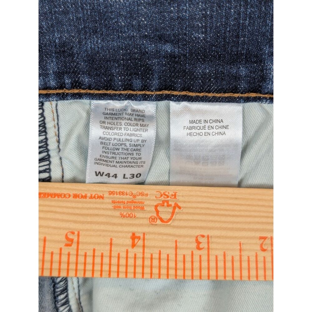 Lucky Brand 181 Relaxed Fit Jeans Blue Men's Size 44x30 - Picture 13 of 13